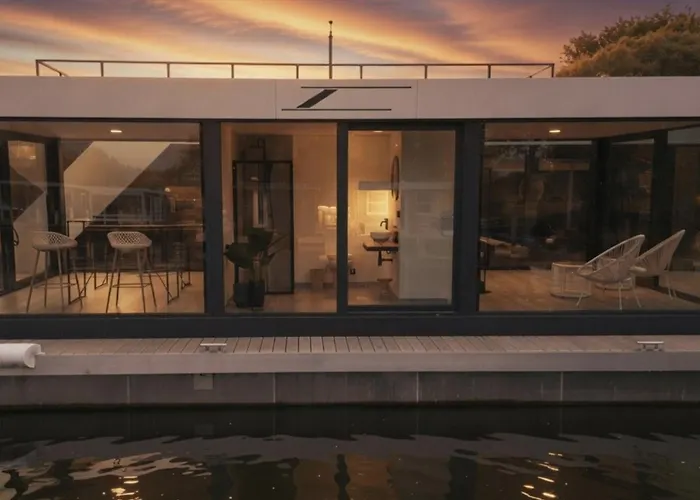 Bateau-hôtel Luxus Hausboot - Exklusives Wohnen Auf Dem Wasser *